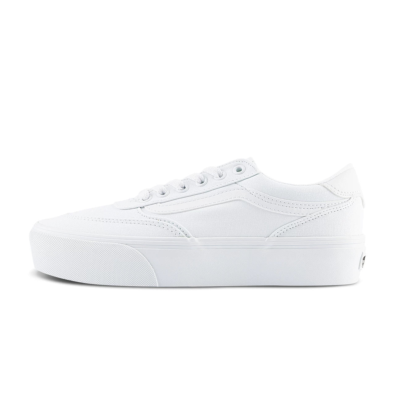 Vans Brooklyn LS Platform White Women's Sneakers