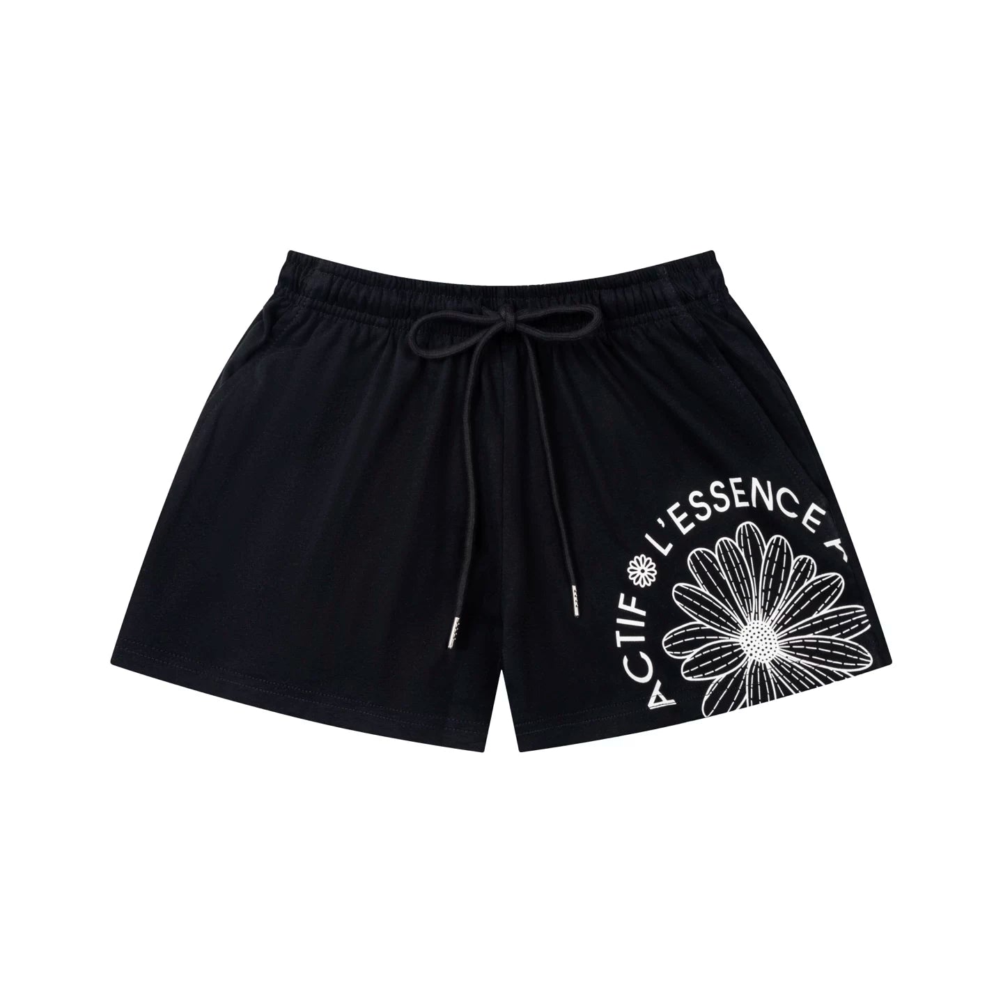 Mardi Daisy Print Summer Cotton Casual Lounge Shorts
