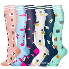 Unisex Compression Sports Socks Moisture Wicking Multi Pack