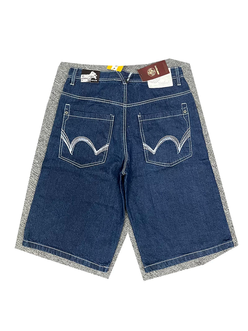 Vintage American Skate Embroidered Denim Shorts