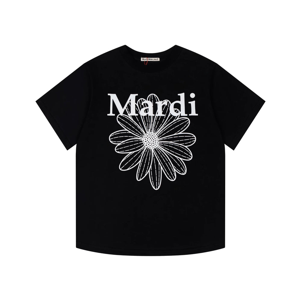 Mardi Daisy Print Summer Casual Cotton Tee Unisex