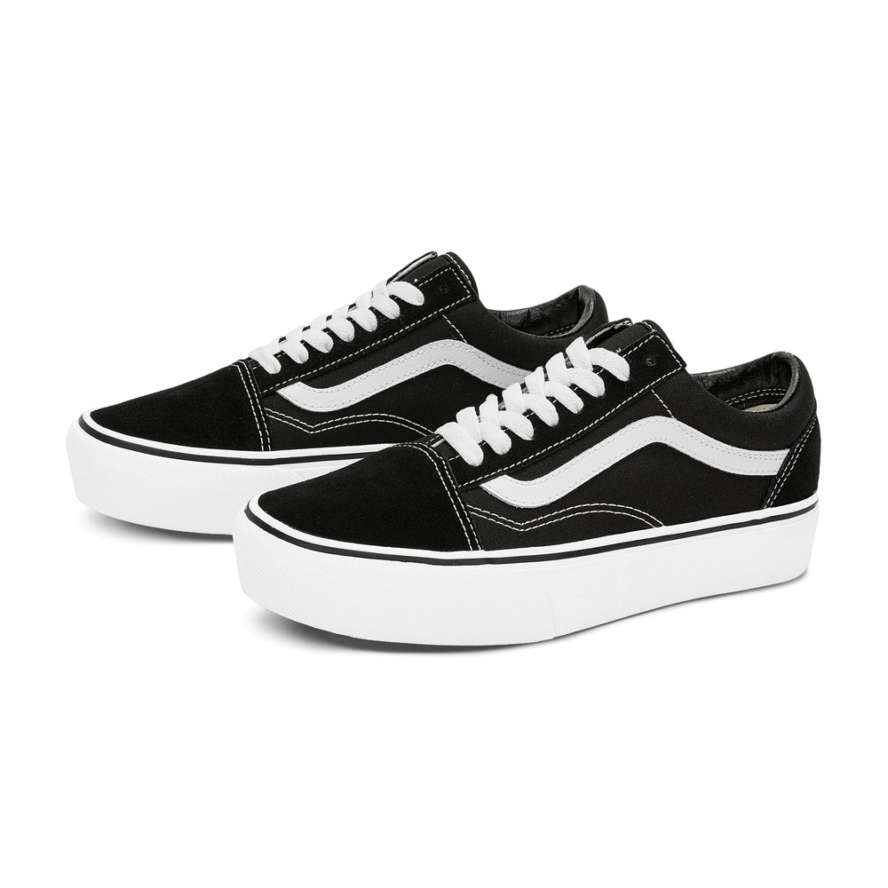 Vans Old Skool Platform Black Unisex Thick Sneakers
