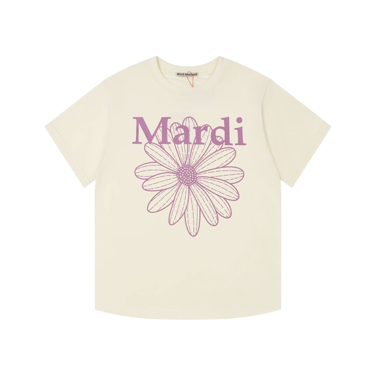 Mardi Daisy Print Summer Casual Cotton Tee Unisex