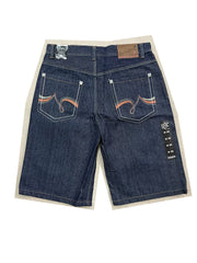 Vintage American Skate Embroidered Denim Shorts