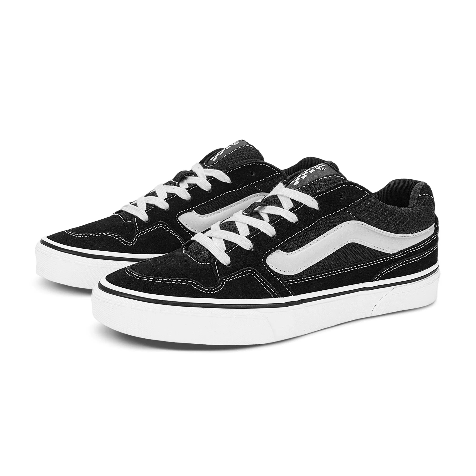 Vans Caldrone Black Retro Chunky Unisex Skate Sneakers