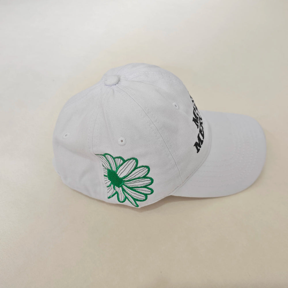 Mardi Letter Print Summer Casual Adjustable Cotton Cap