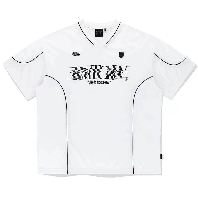 Vintage American Soccer Jersey Print Unisex T-Shirt