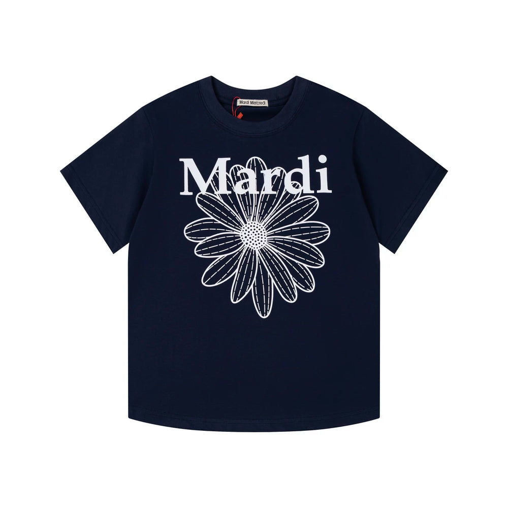 Mardi Daisy Print Summer Casual Cotton Tee Unisex