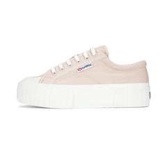 Superga Style Platform Canvas Chunky Low Top Sneakers
