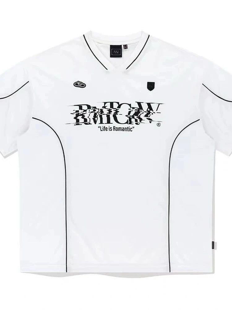Vintage American Soccer Jersey Print Unisex T-Shirt