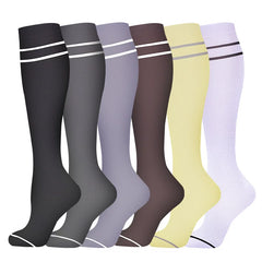 Unisex Compression Sports Socks Moisture Wicking Multi Pack