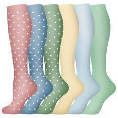 Unisex Compression Sports Socks Moisture Wicking Multi Pack