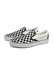 Vans Classic Slip On Black White Checkerboard Sneakers
