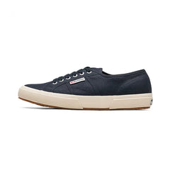Superga Navy Blue Unisex Breathable Canvas Casual Sneakers