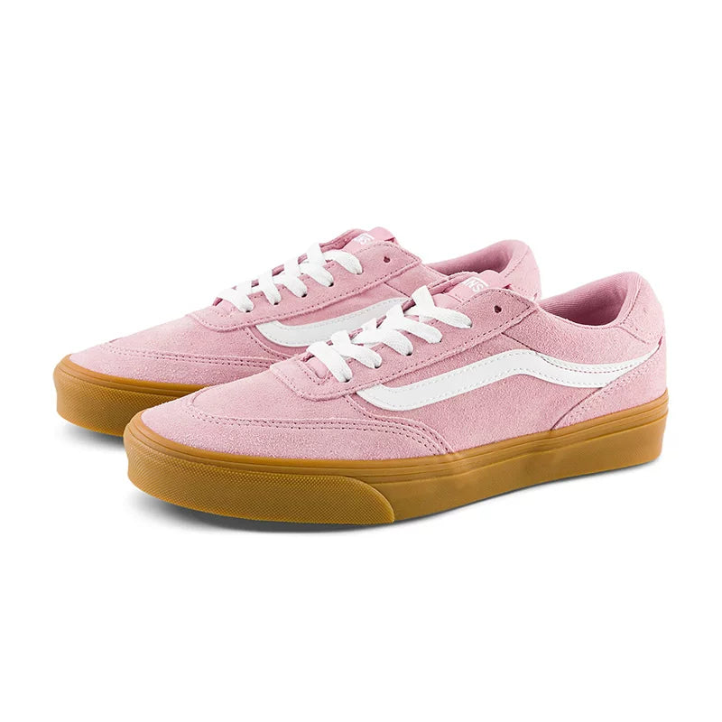Vans Brooklyn LS Pink Retro Women's Sneakers