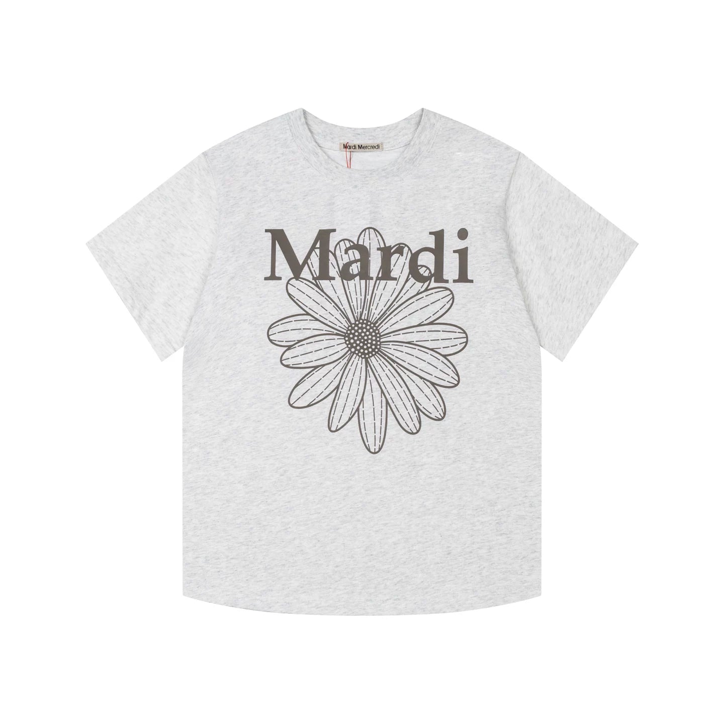 Mardi Daisy Print Summer Casual Cotton Tee Unisex