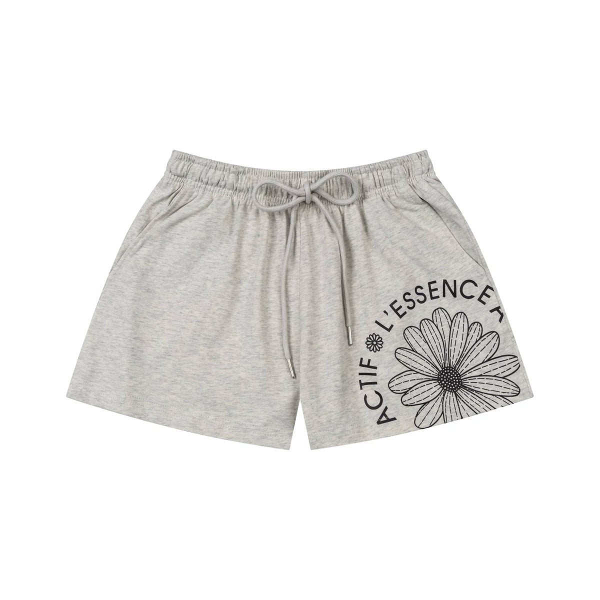 Mardi Daisy Print Summer Cotton Casual Lounge Shorts