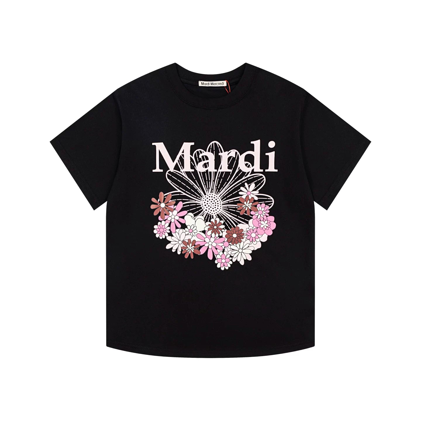Mardi Daisy Print Summer Casual Cotton Tee Unisex
