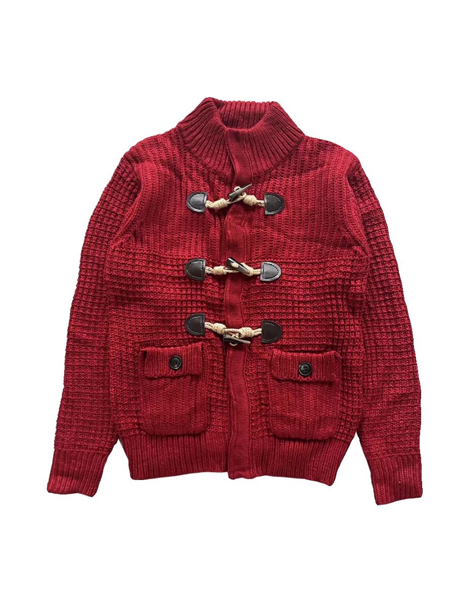 Vintage American Streetwear Heavyweight Christmas Knit Cardigan