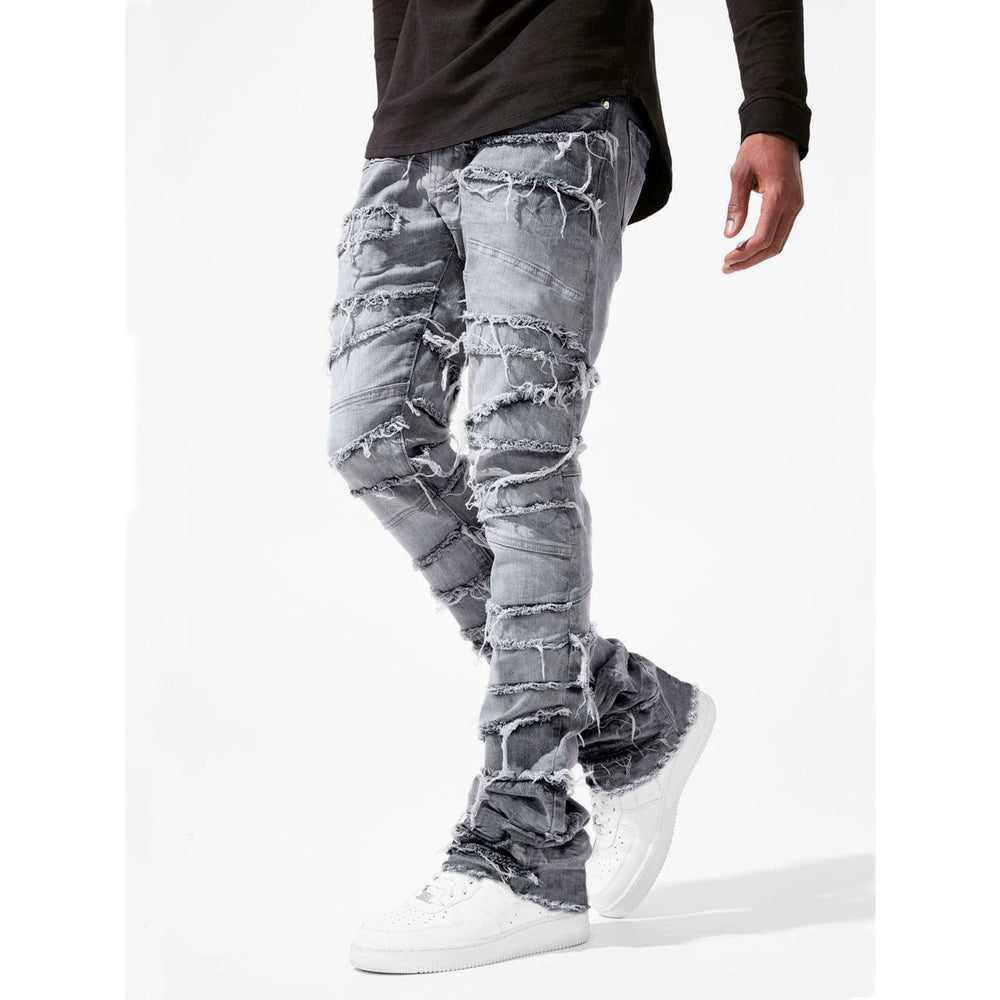 Men's New Trendy Straight Leg Stretch Denim Pants