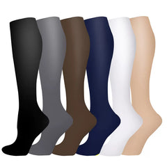 Unisex Compression Sports Socks Moisture Wicking Multi Pack
