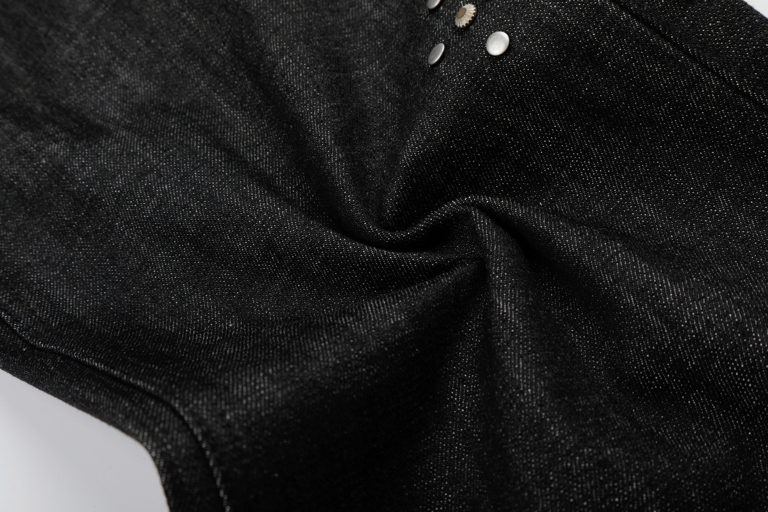 Omirad Raw Denim Wide-Leg Jeans
