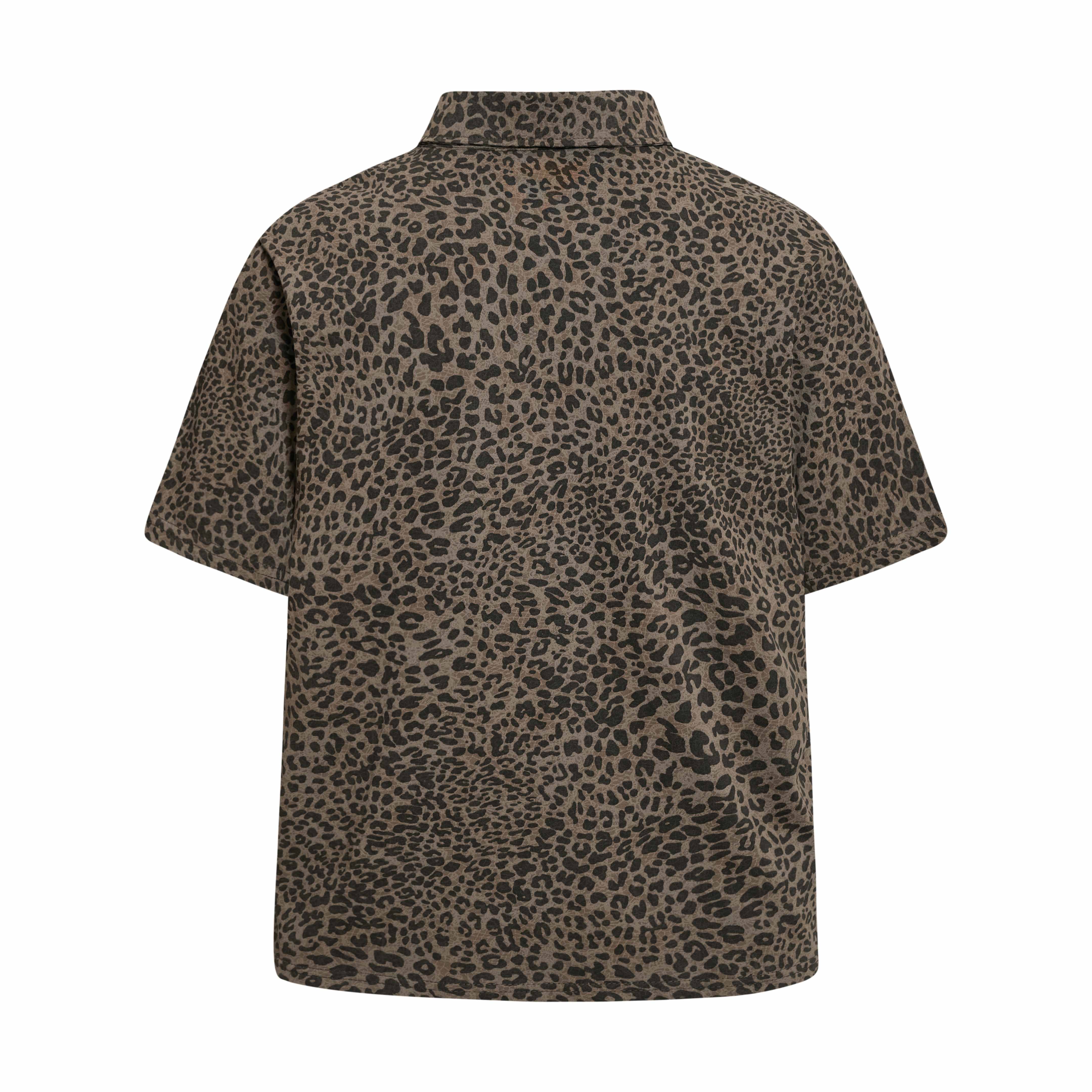 Omirad Leopard Vintage Polo Tee