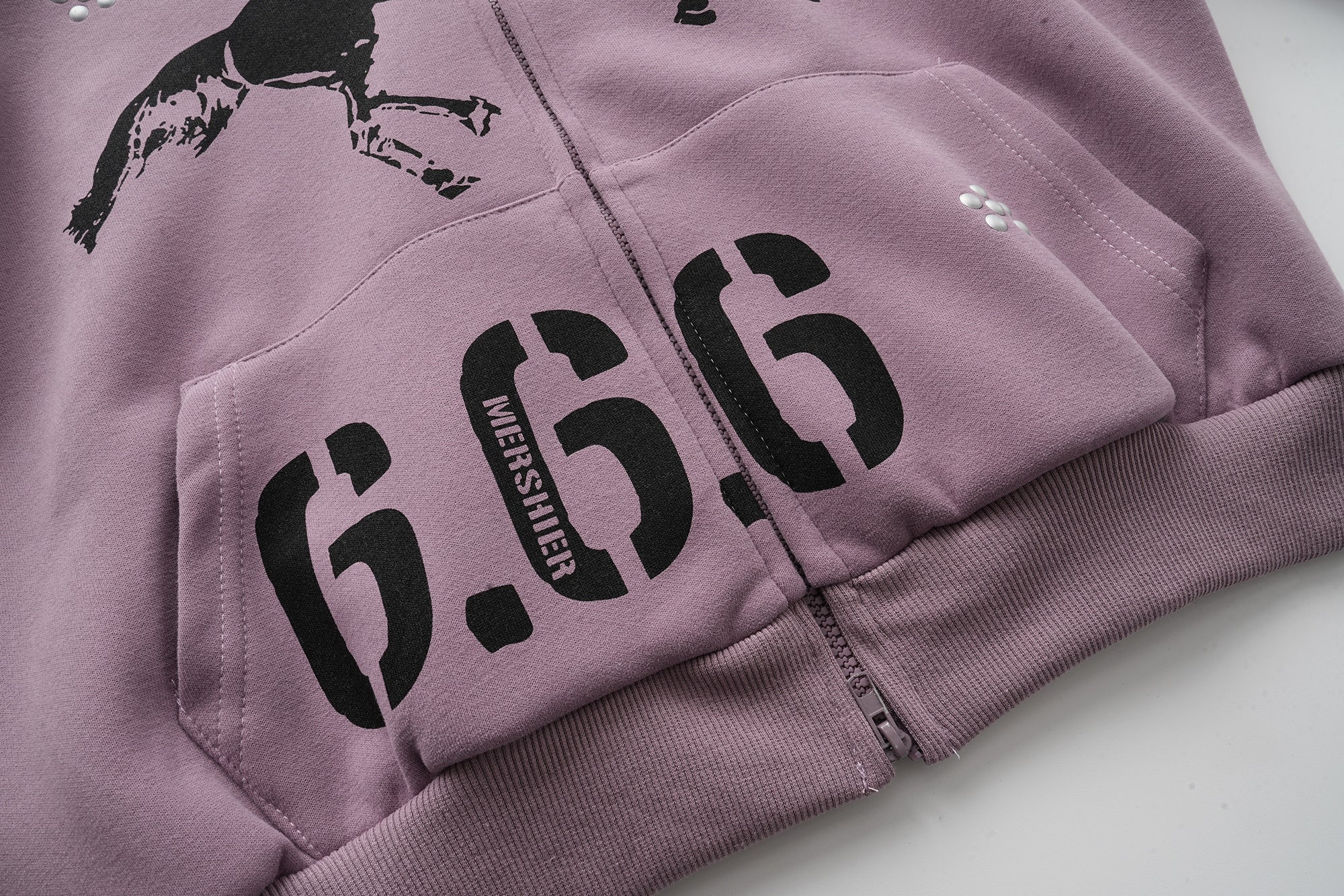 Omirad Graphic Zip Hoodie