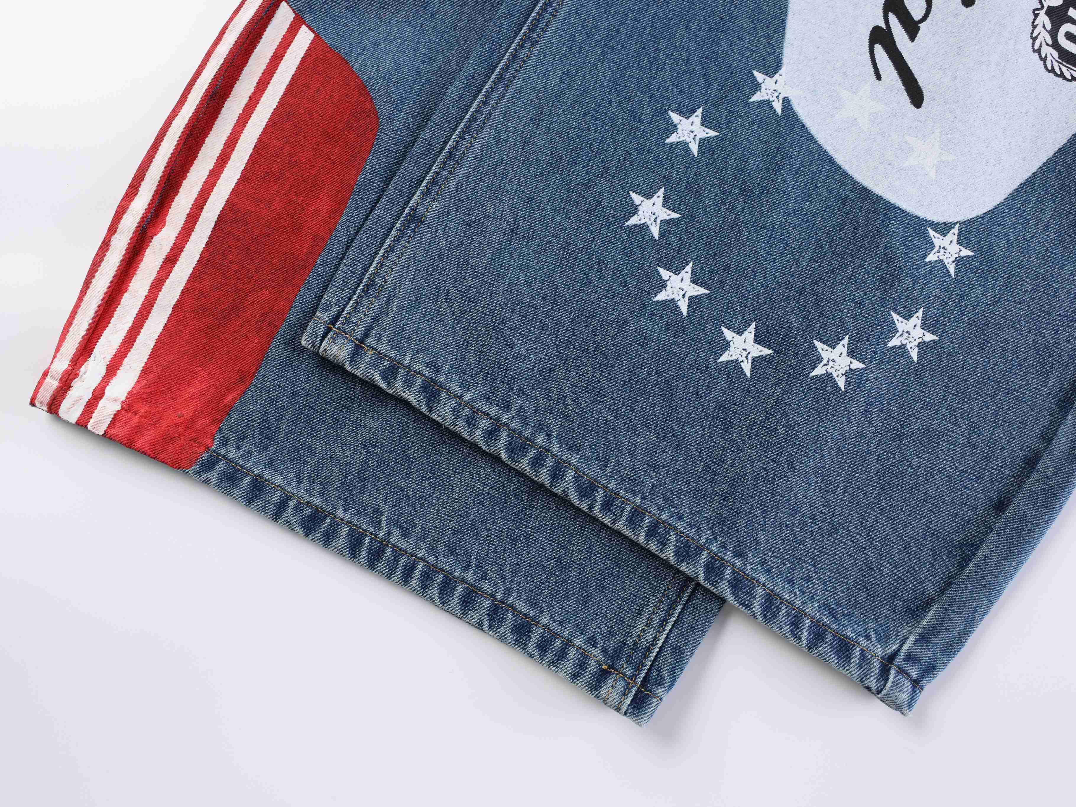 Omirad 1990 Graphic Wide-Leg Jeans