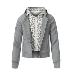Omirad Layered Zip-Up Hoodie