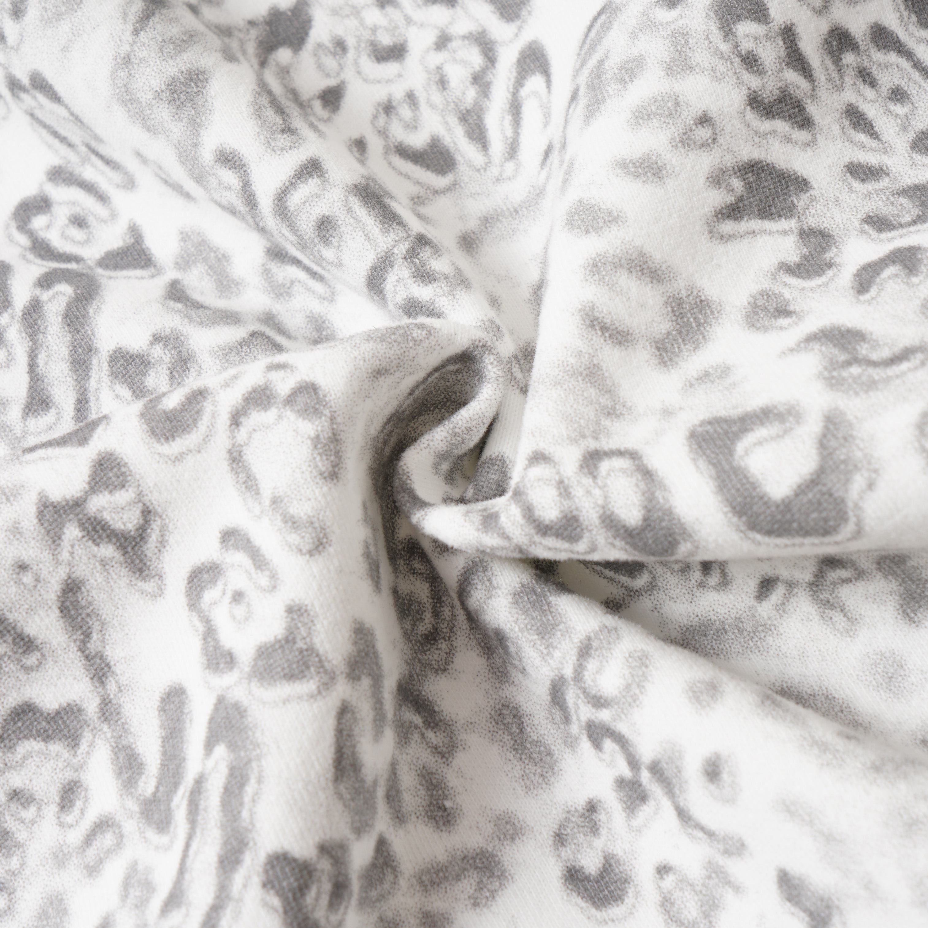 Omirad Leopard Print Zip-Up Hoodie