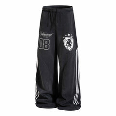 Omirad Wide-Leg Track Sweatpants