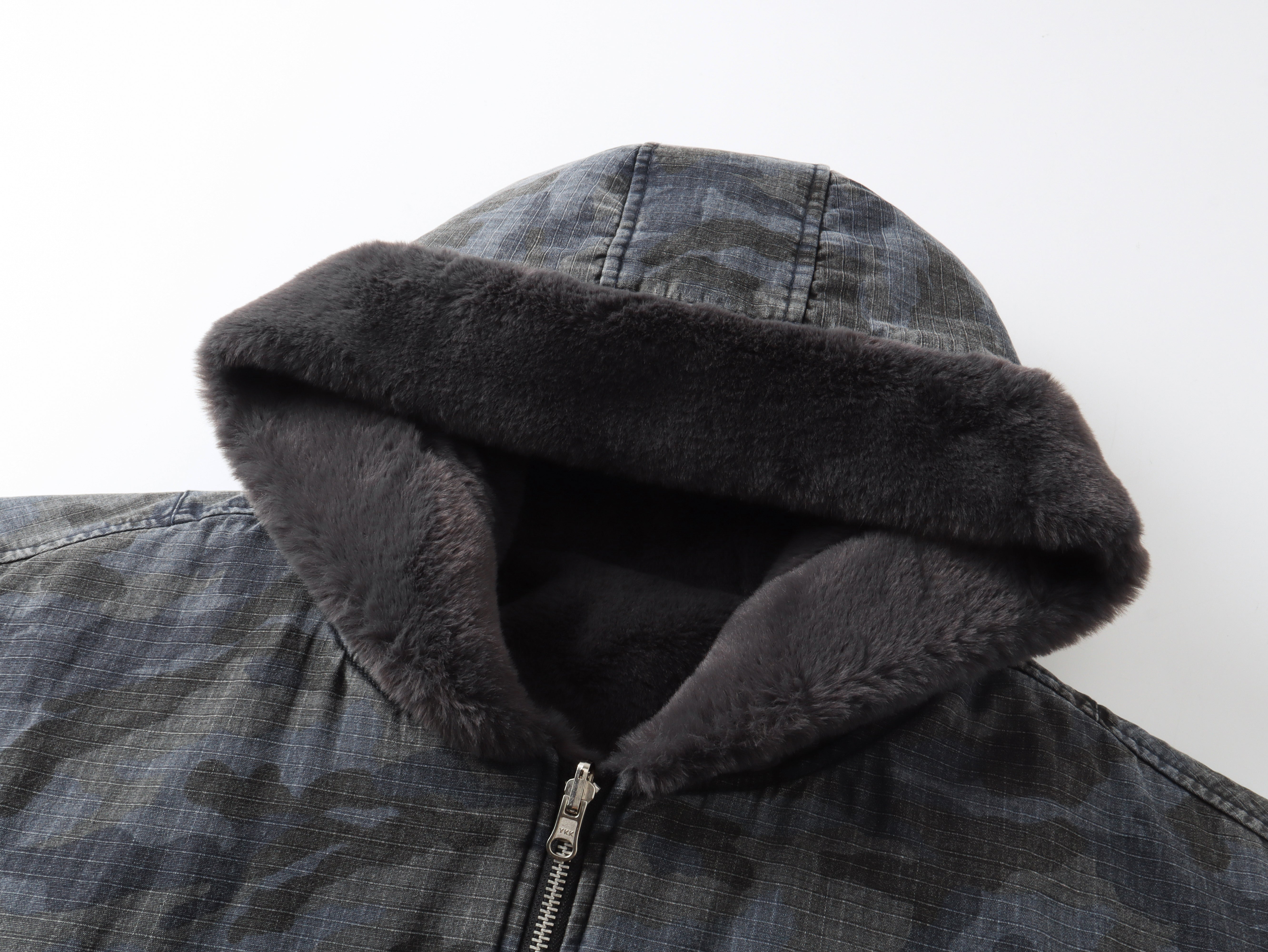 Omirad Reversible Camo Hooded Jacket