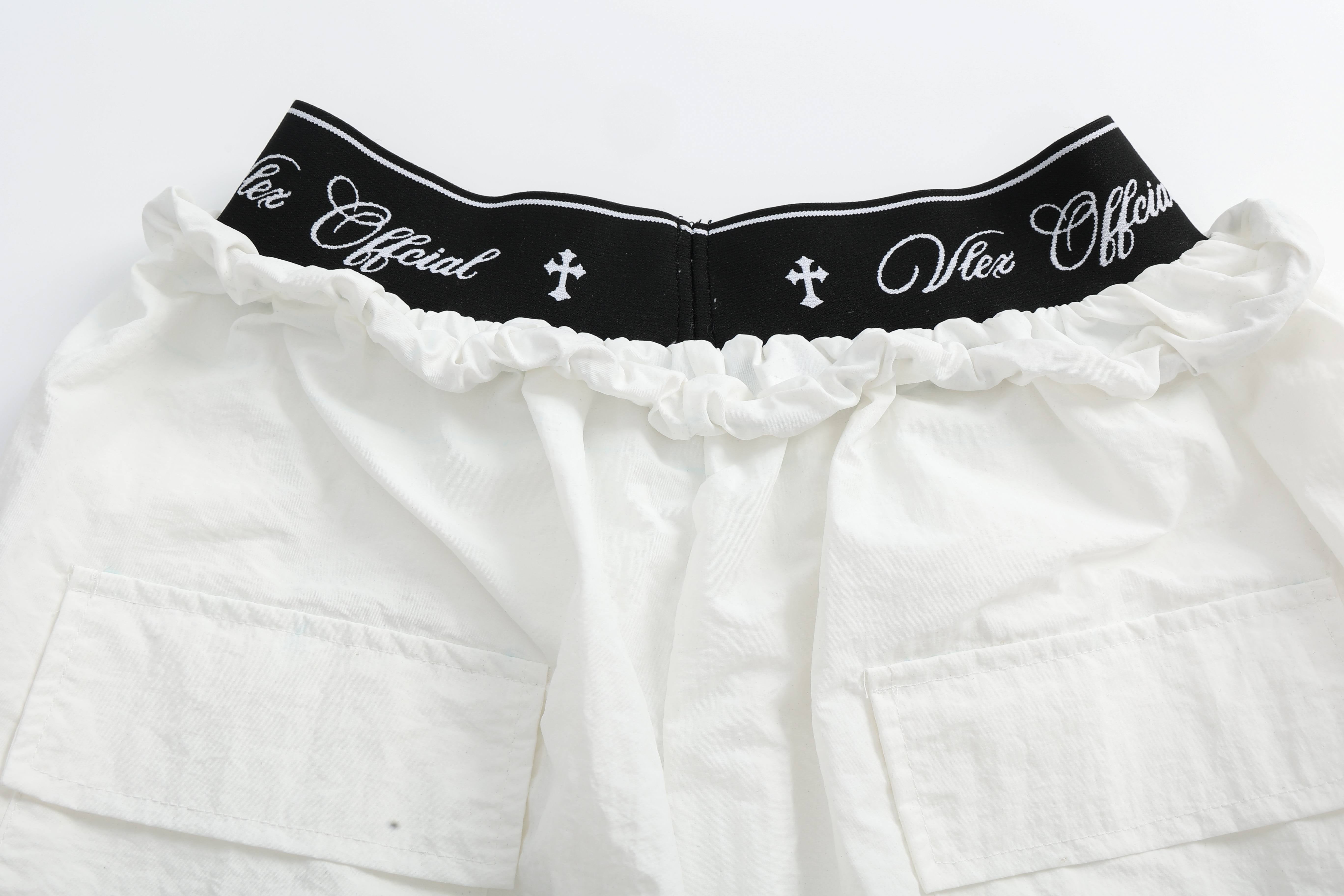 Omirad Layered Waist Wide-Leg Sweatpants