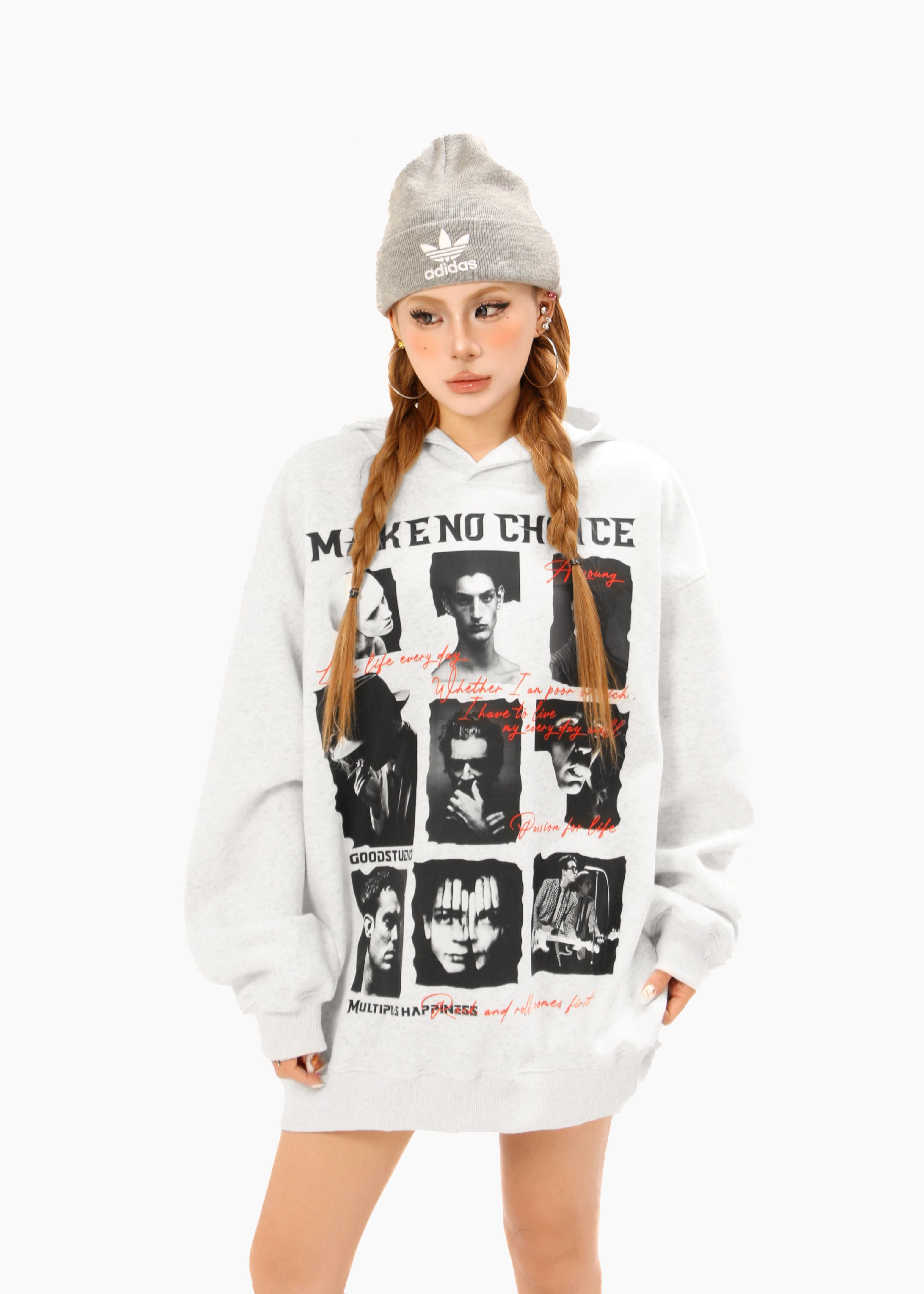 Omirad “Make No Choice” Graphic Hoodie