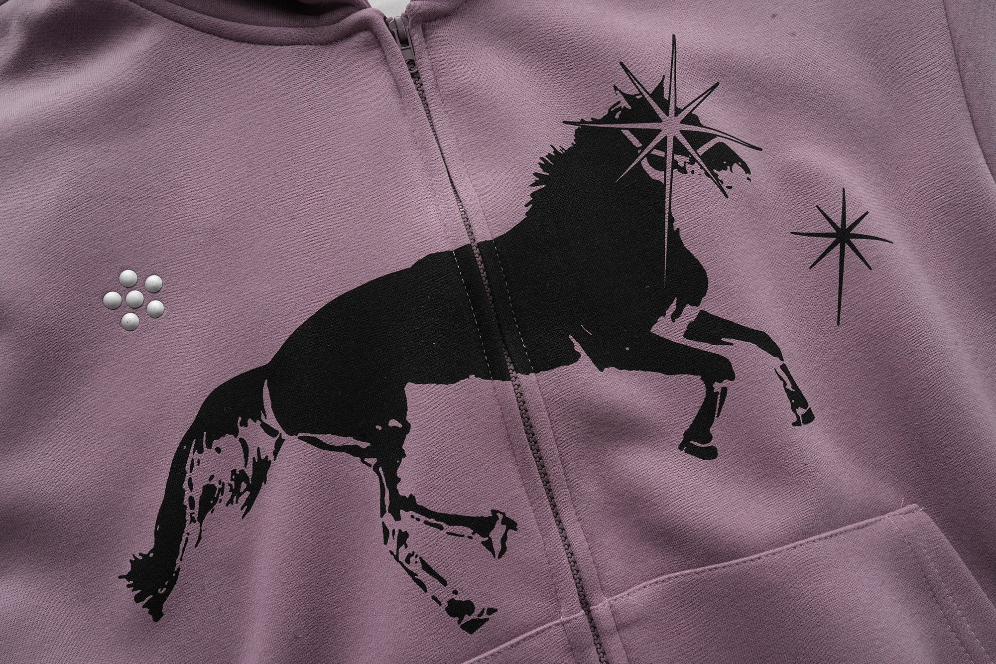 Omirad Graphic Zip Hoodie