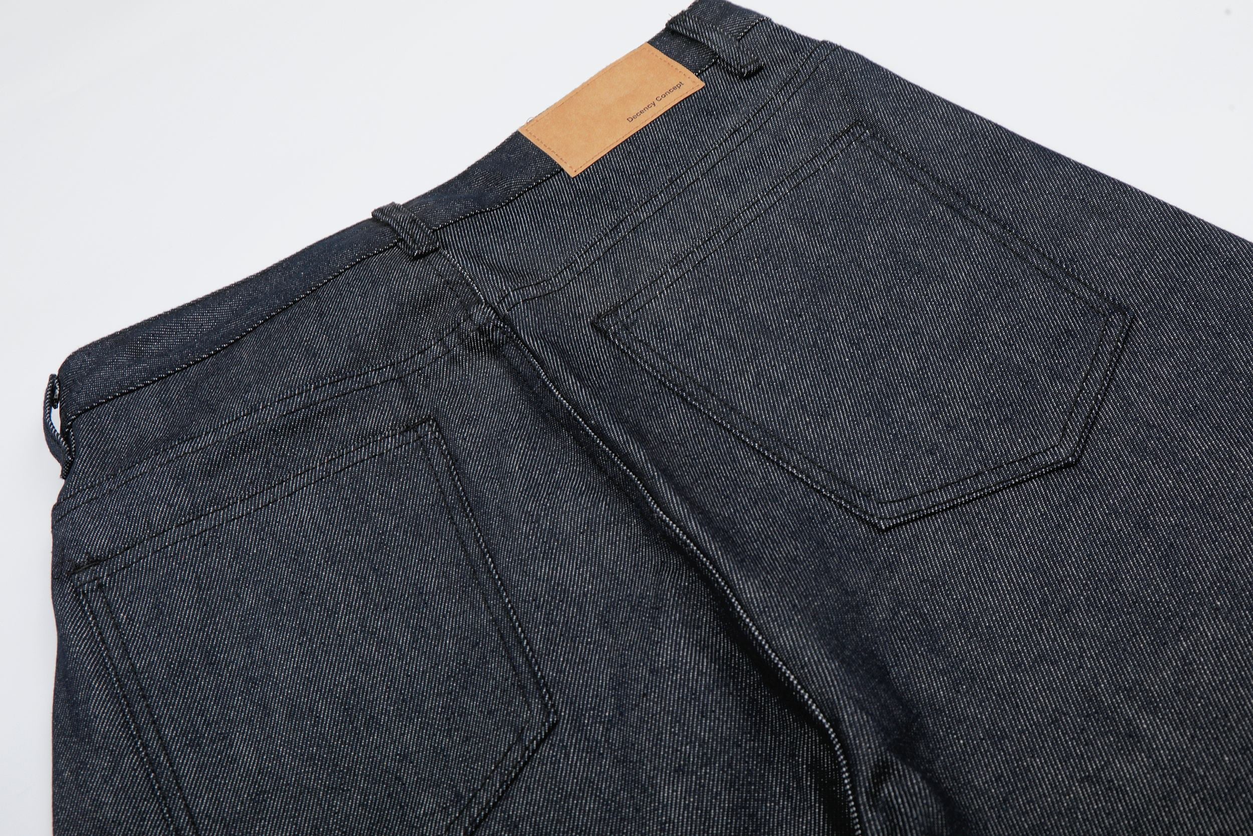 Omirad “Raw Button Denim Jorts”
