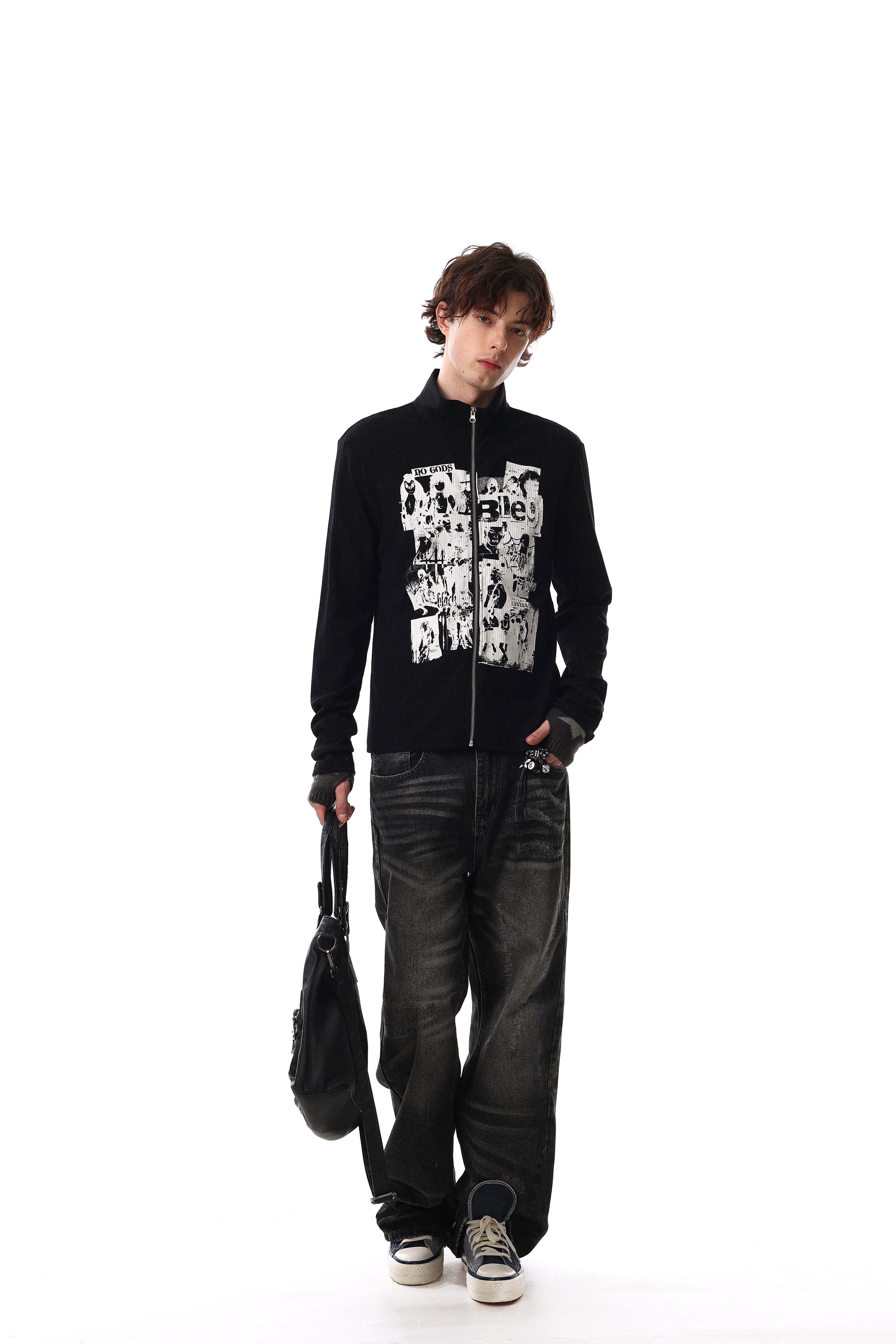 Omirad Graphic Zip Track Jacket