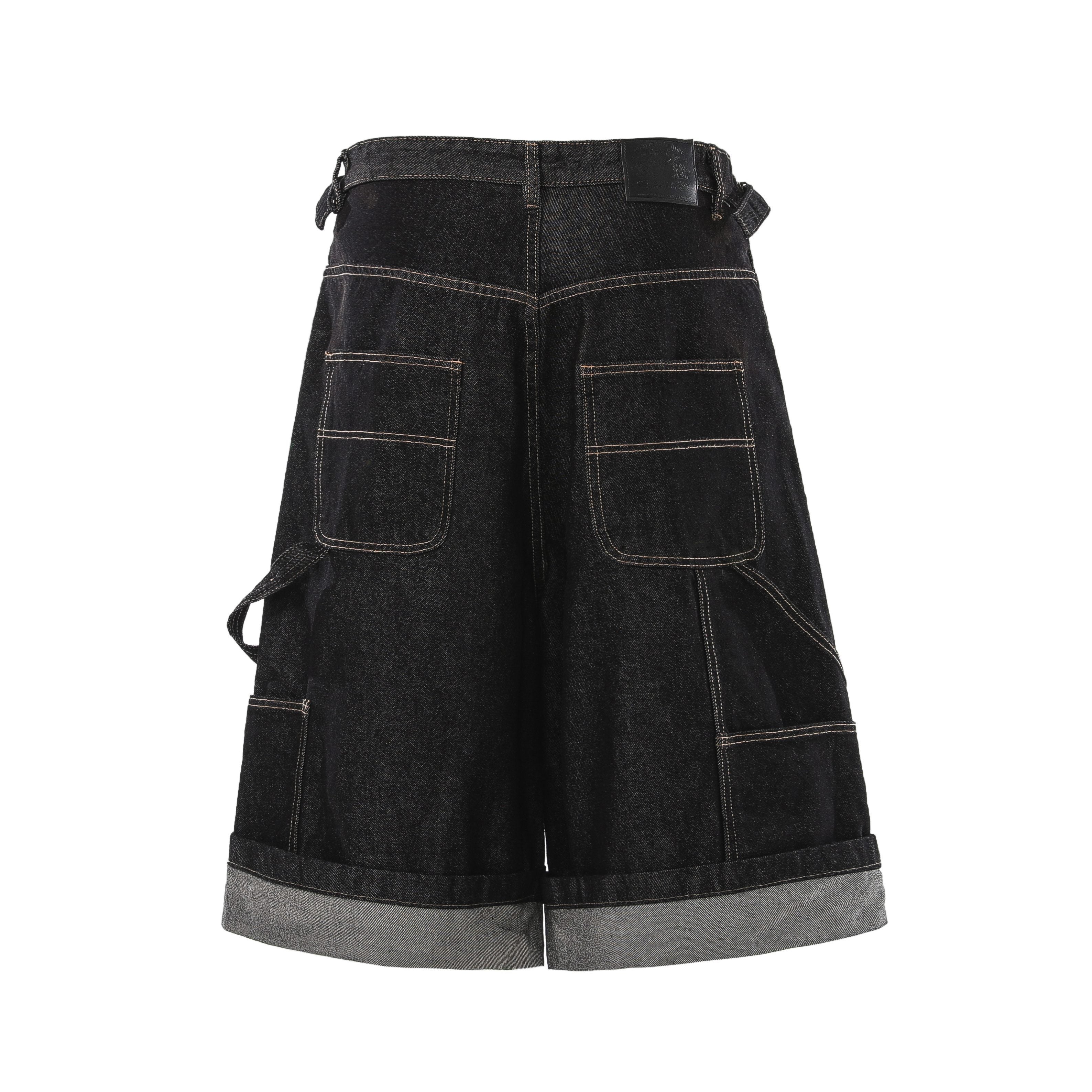 Omirad “Raw Edge Denim Cargo Shorts”