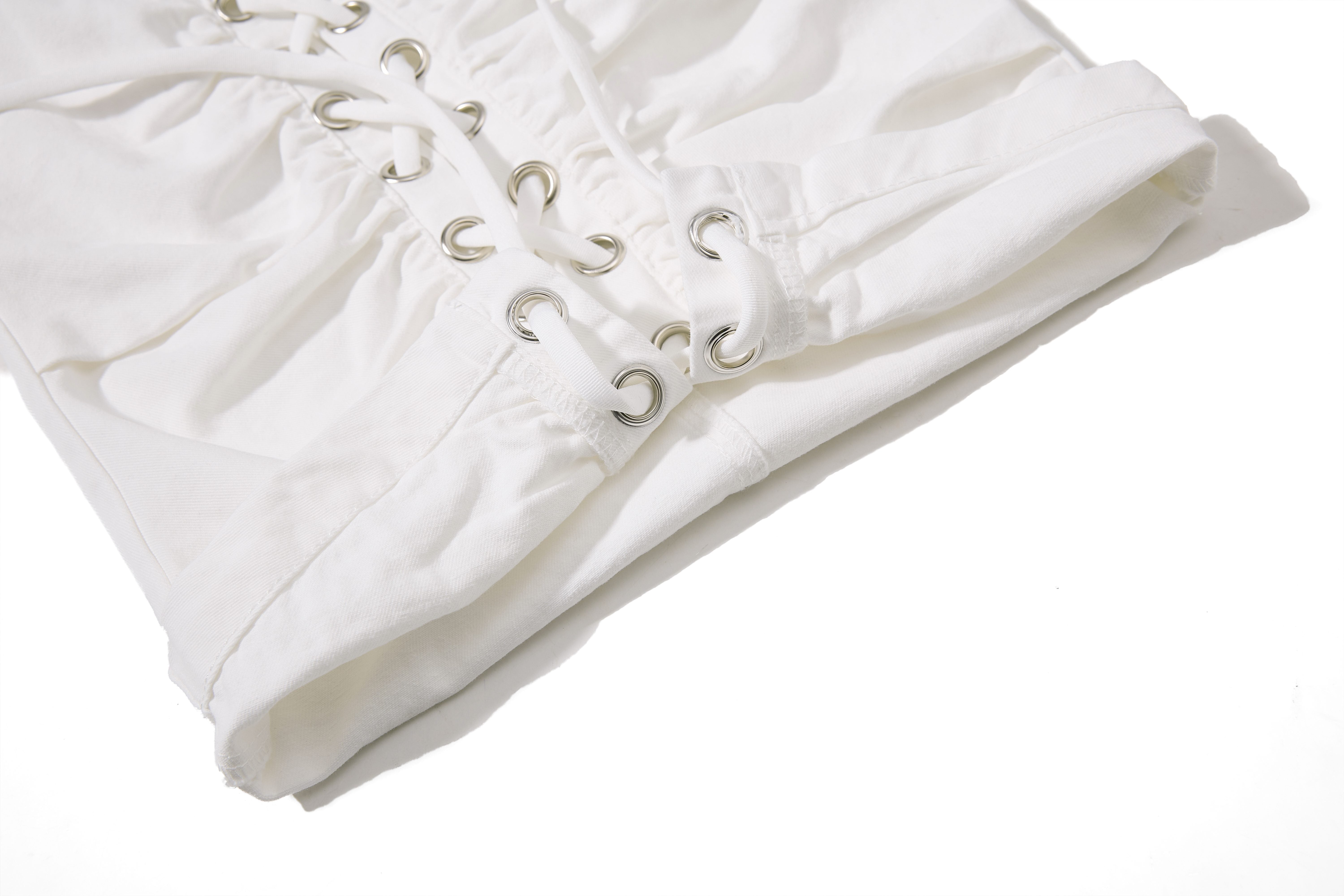 Omirad Lace-Up Utility Cargo Shorts