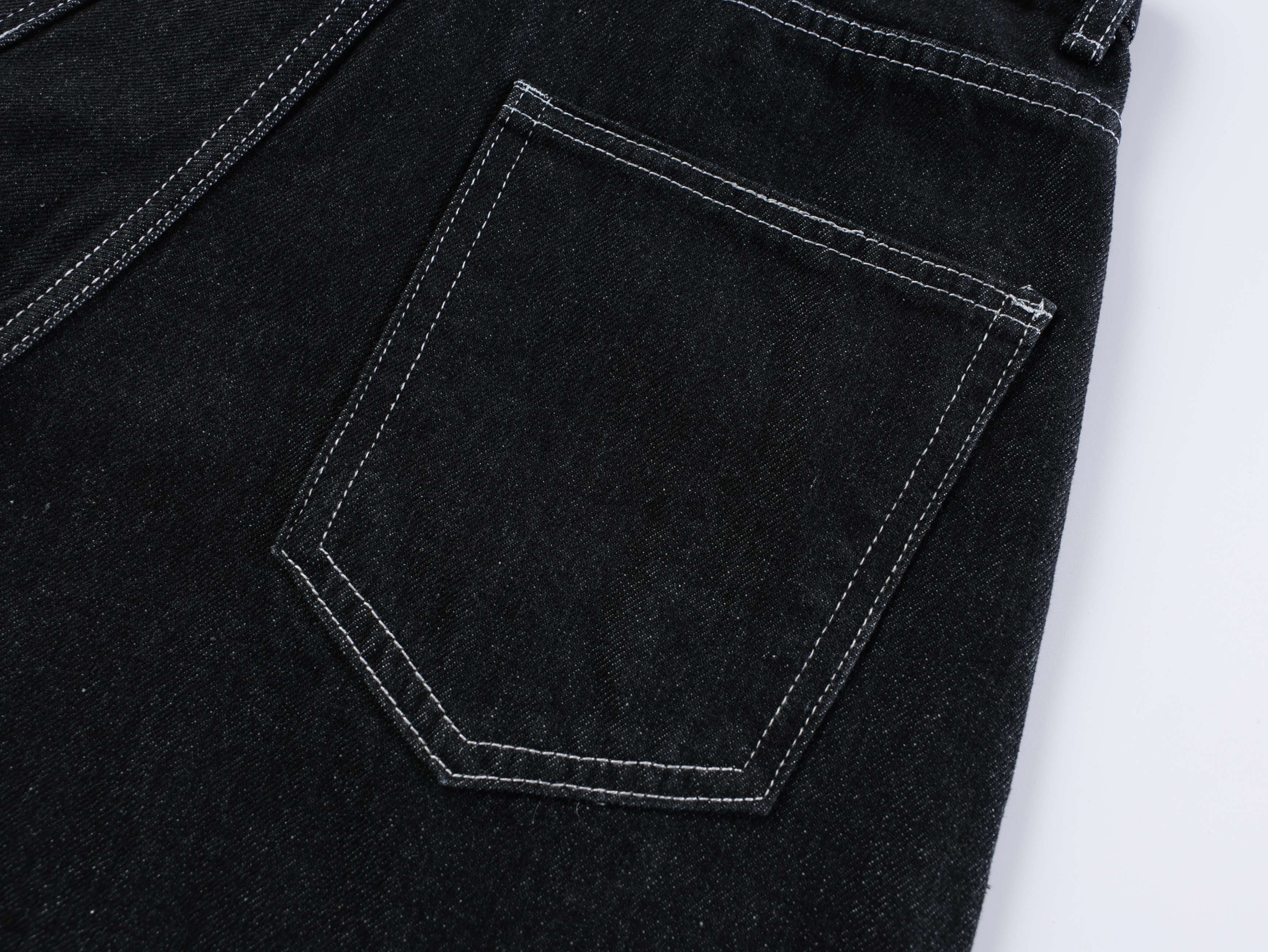 Omirad Wide-Leg Buckle Denim Shorts