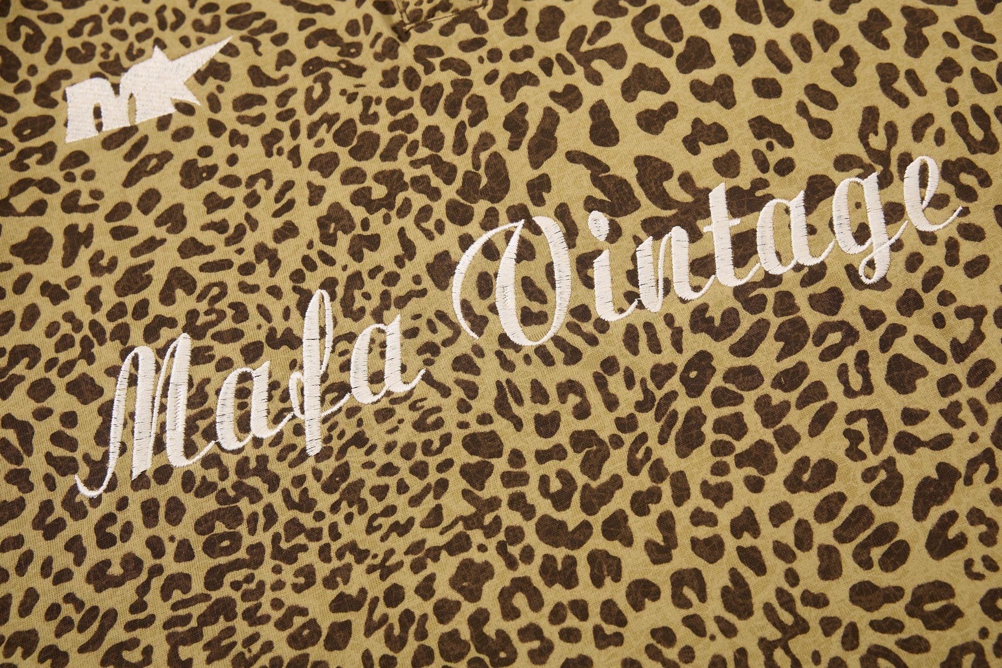 Omirad Leopard Vintage Polo Tee