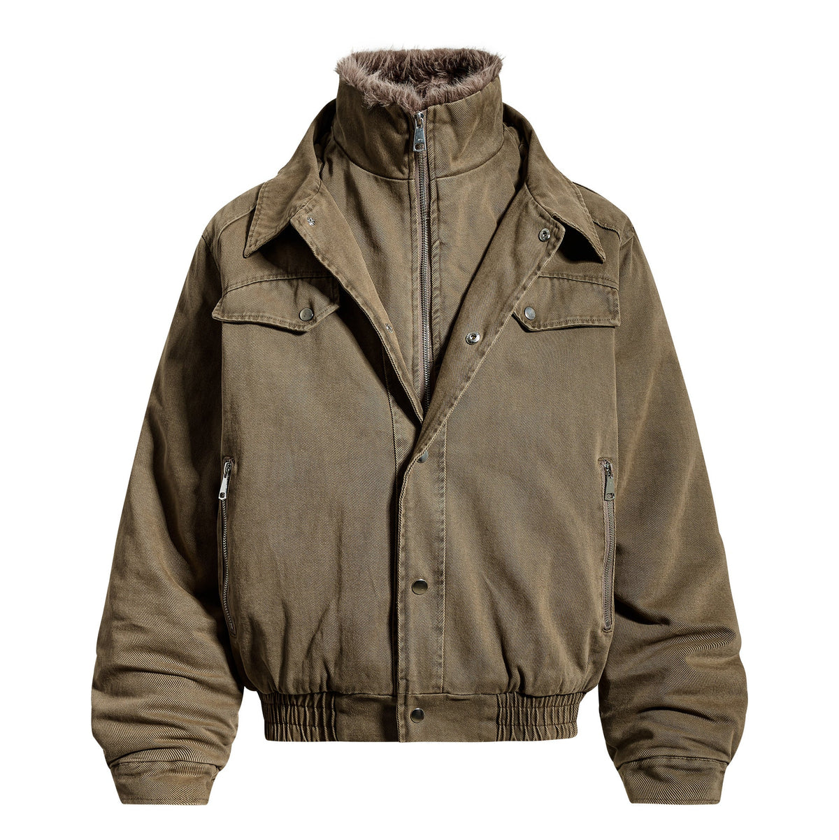 Omirad Layered Utility Jacket