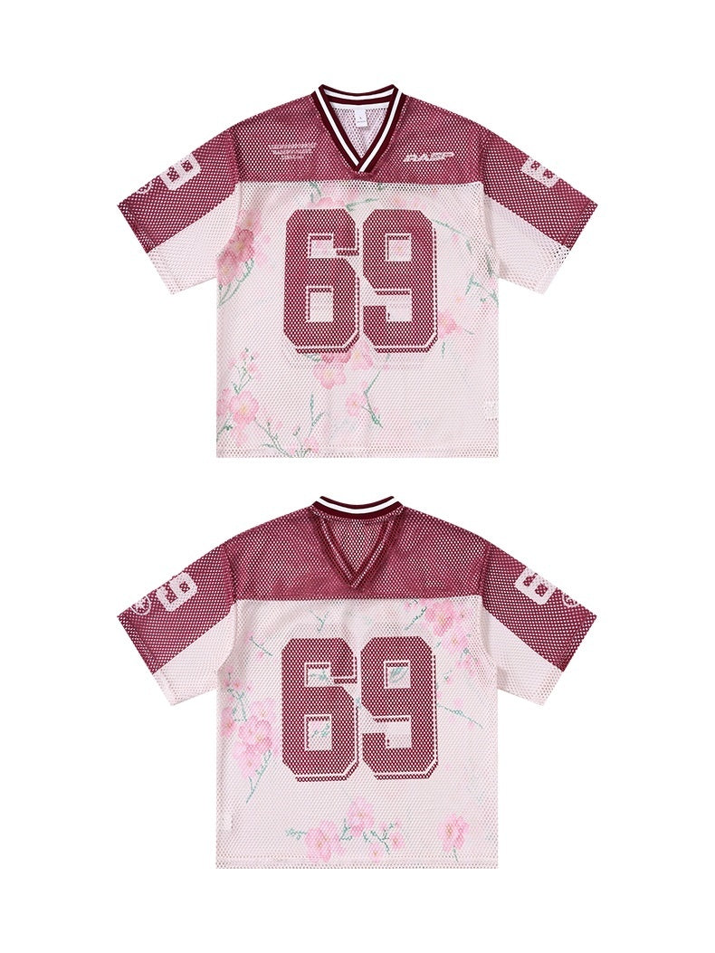 Omirad “Blossom 69” Mesh Jersey T-Shirt