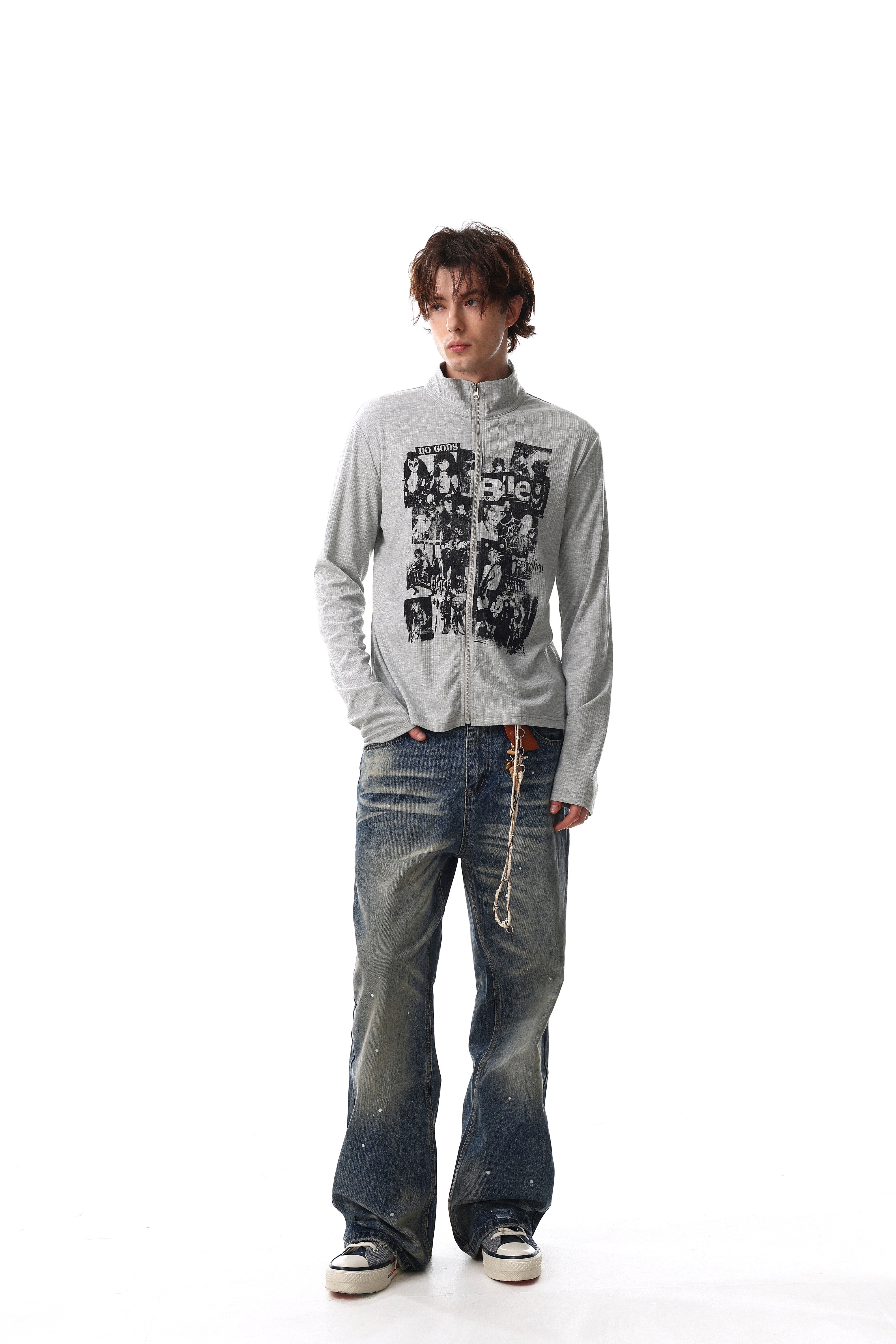 Omirad Graphic Zip Track Jacket