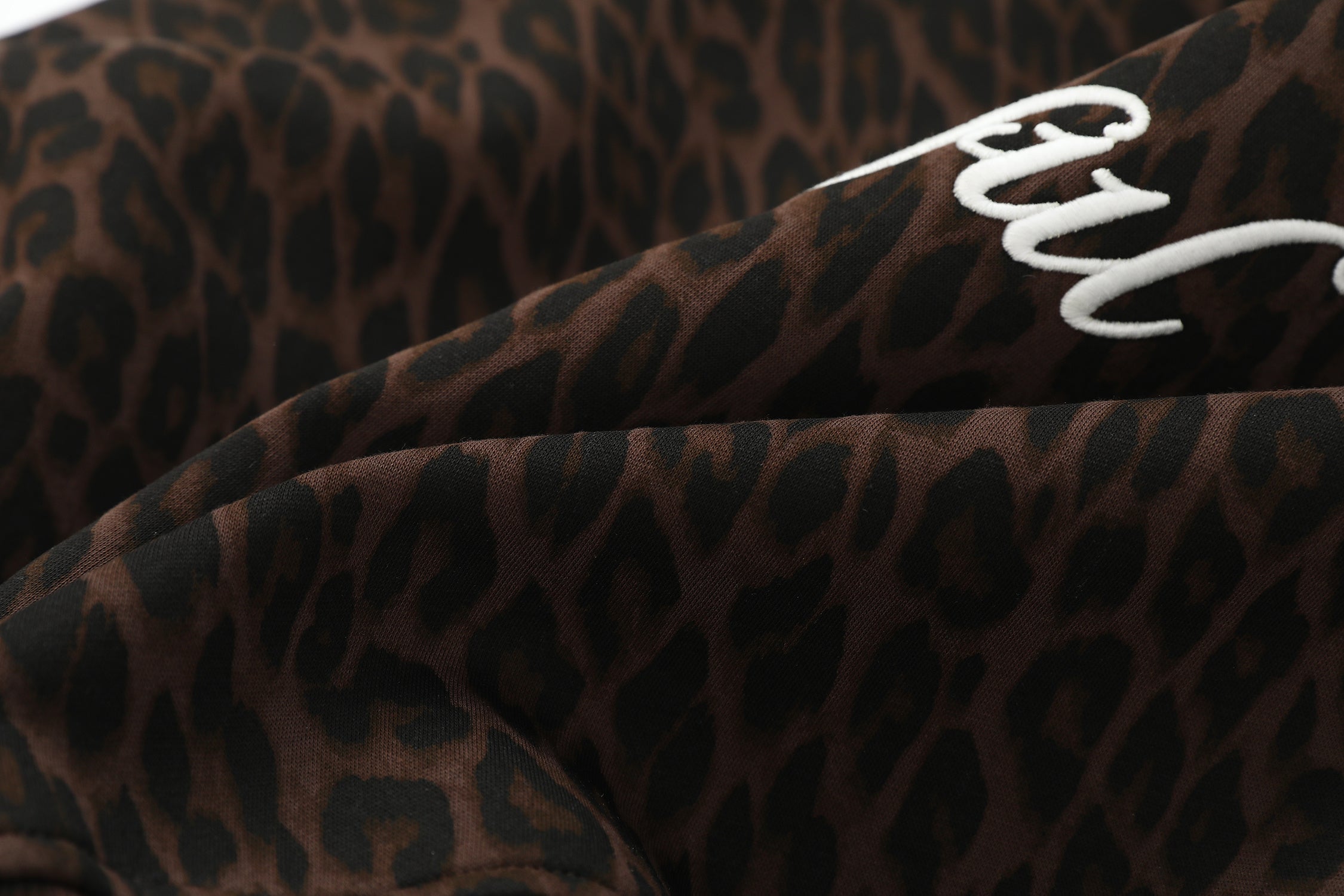 Omirad Leopard Crest Zip Hoodie