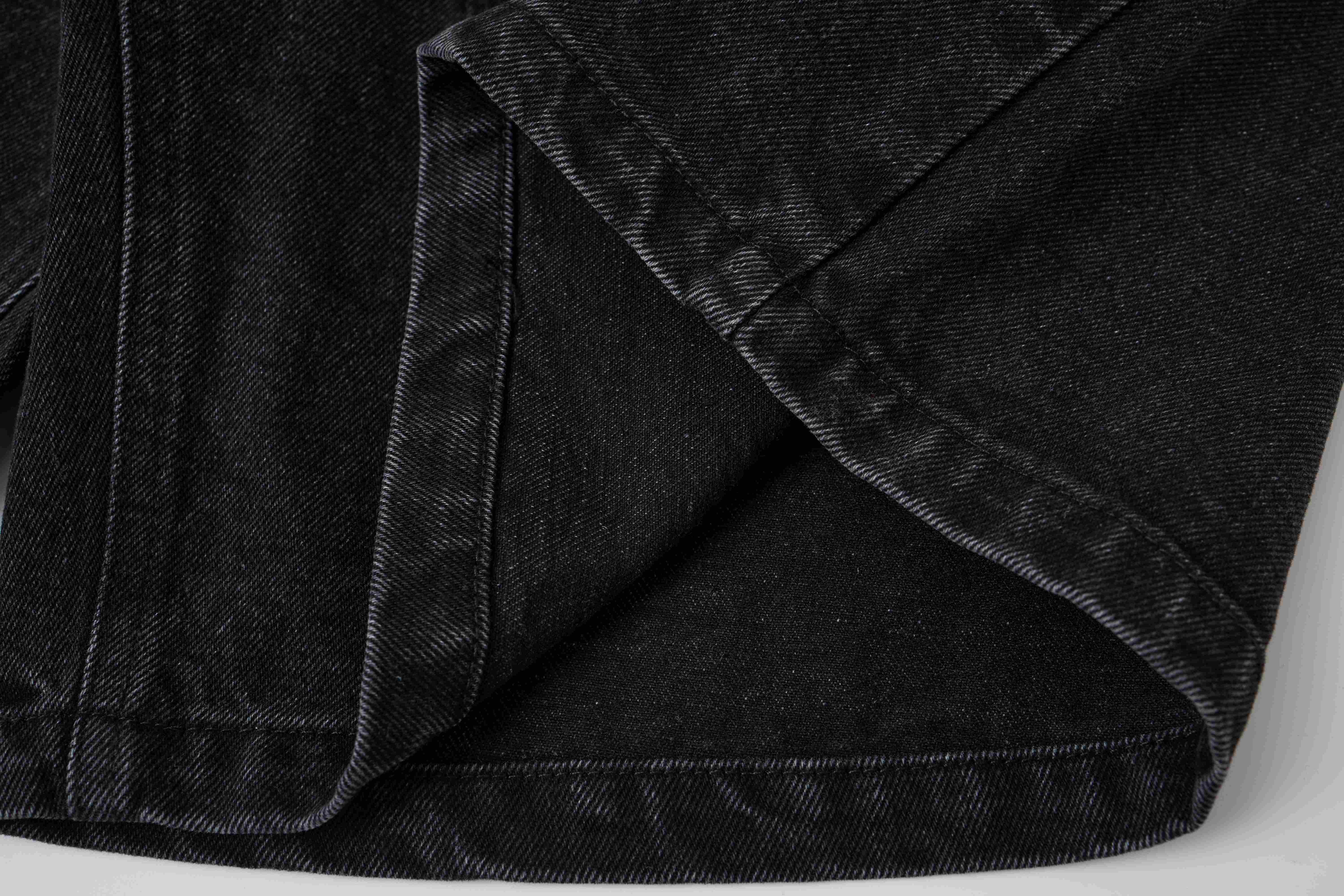 Omirad Web Panel Strap Denim Shorts