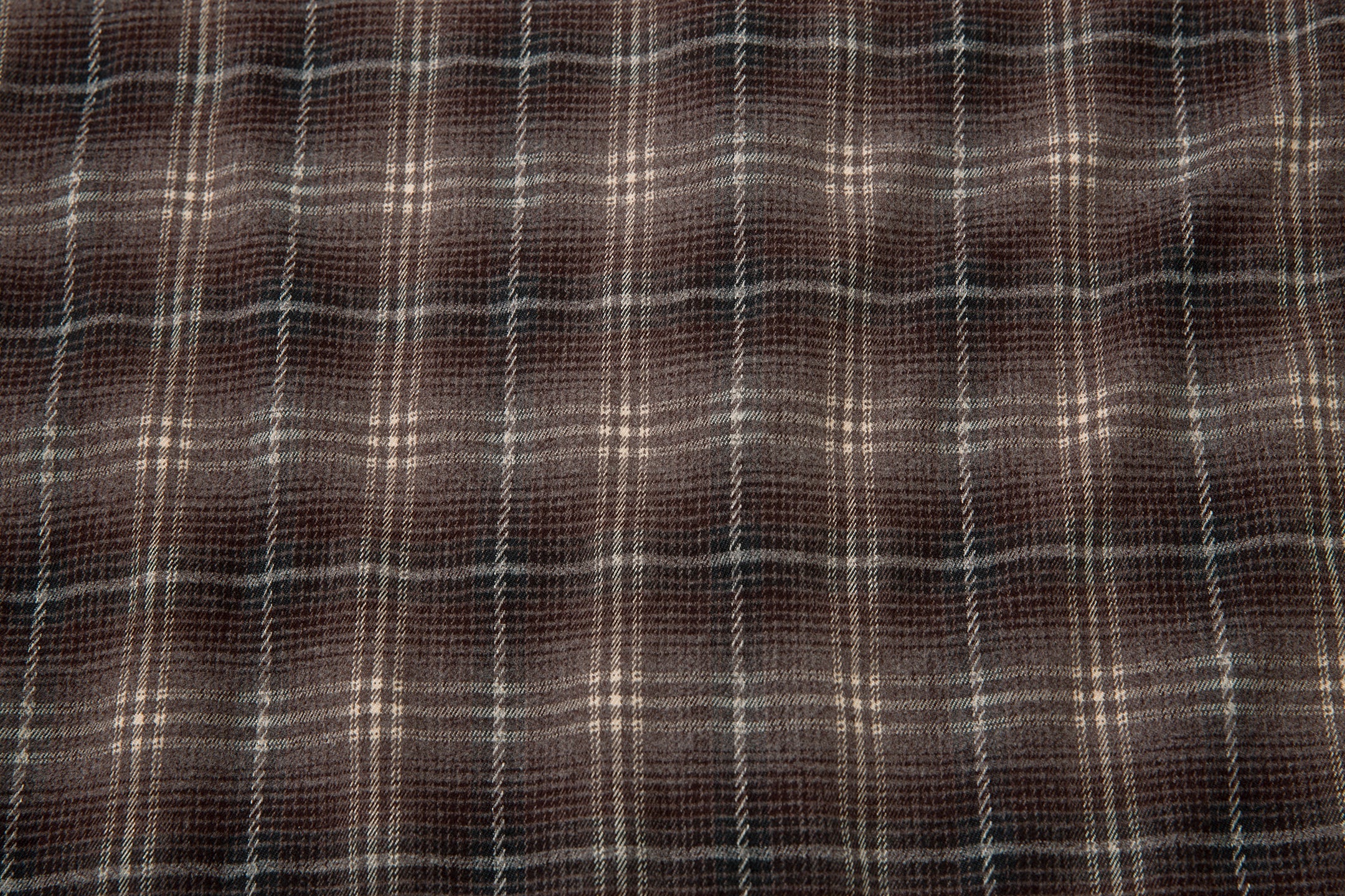 Omirad Layered Plaid Fringe Shirt