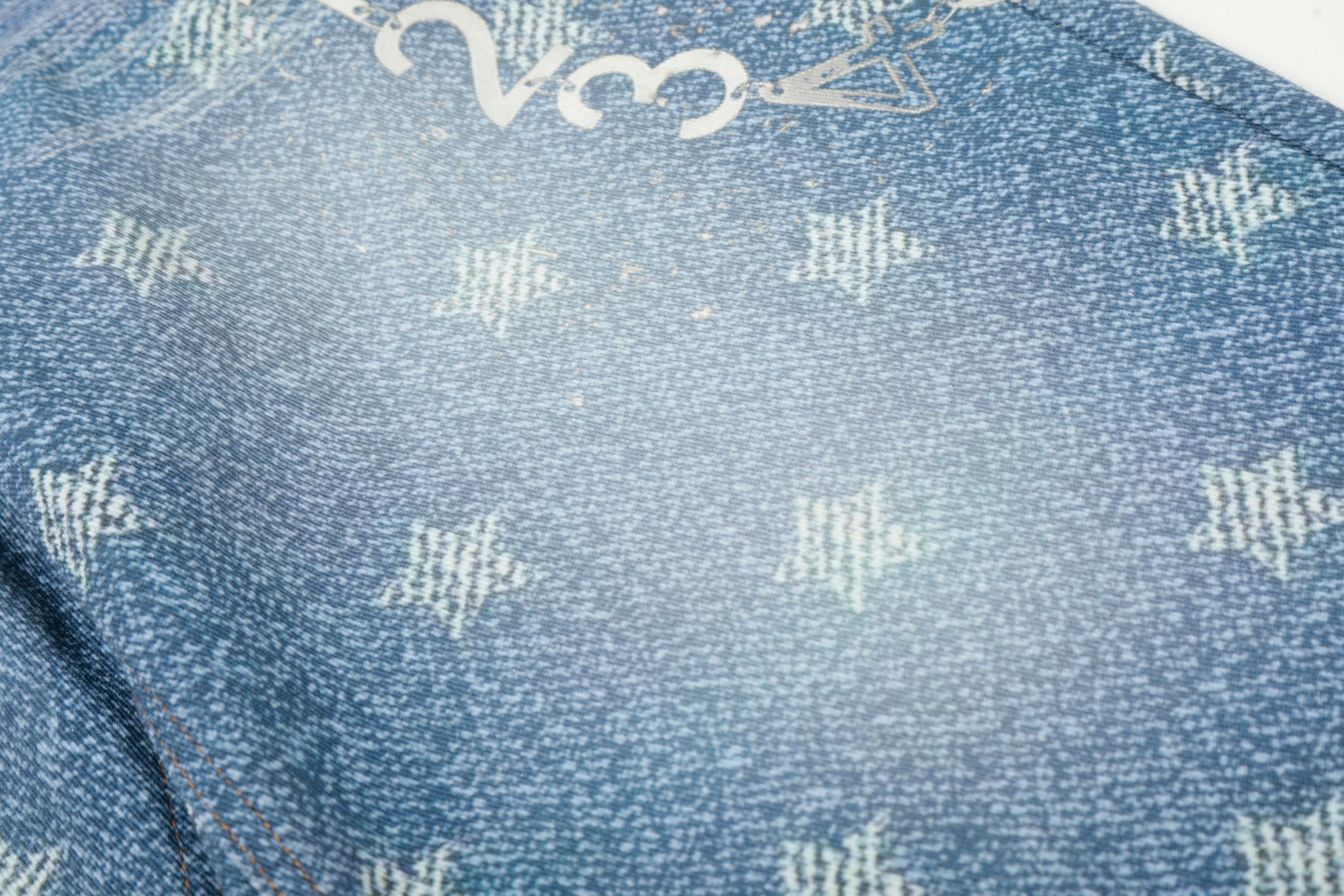 Omirad “Vintage Patchwork Denim Shorts”