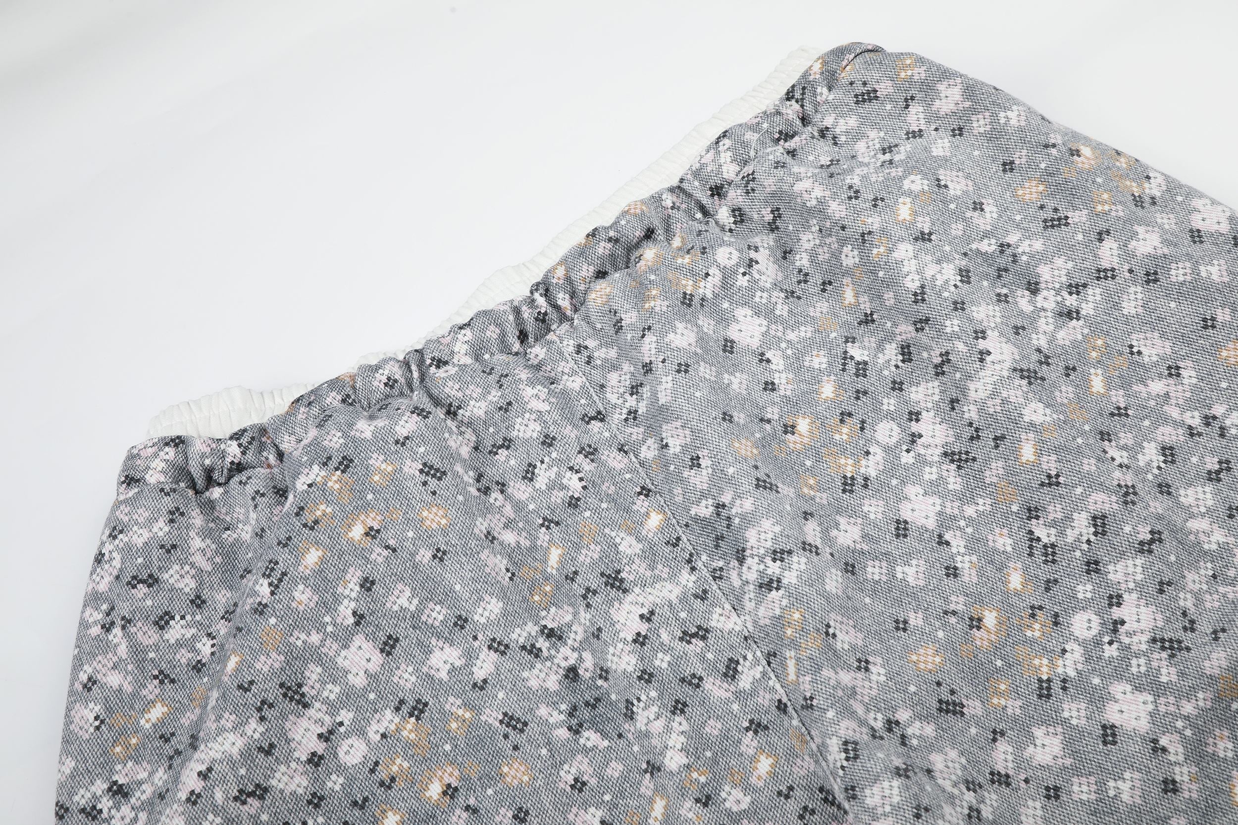 Omirad Pixel Camo Wide Leg Sweatpants